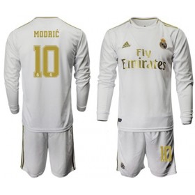 Fußballtrikots Real Madrid MODRIC 10 Kinder 2019-2020 Langarm Heimtrikotsatz kaufen